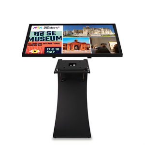 Écran tactile horizontal de kiosque de centre commercial d'affichage de publicité numérique de 42 pouces