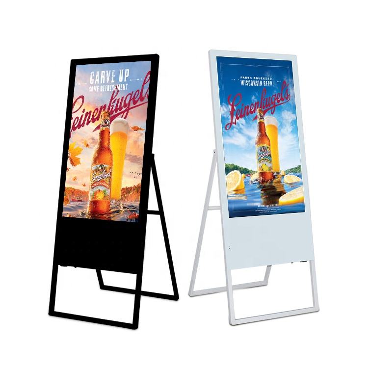 Machine publicitaire de cabine photo à écran tactile de haute qualité, affichage numérique portable